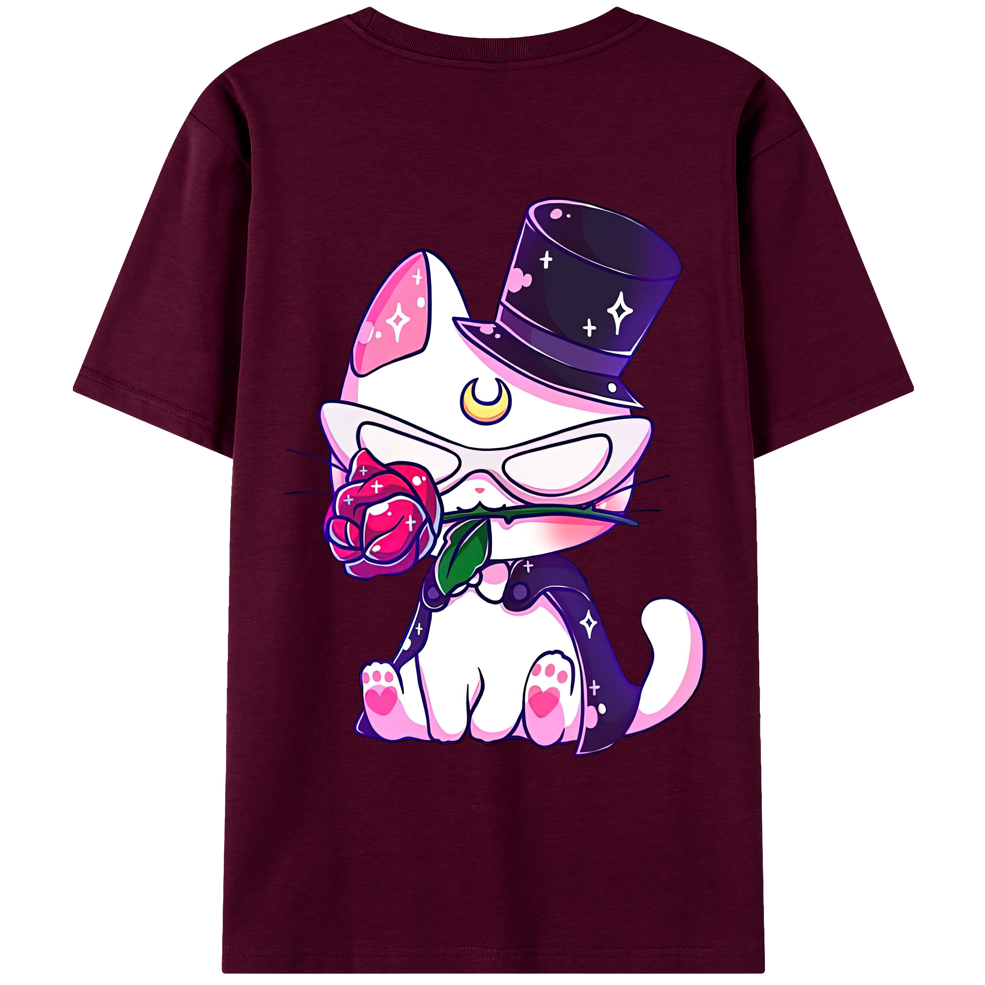 （画像用） 美少女戦士セーラームーン Sailor Moon レディース半袖Tシャツ(バックプリント)